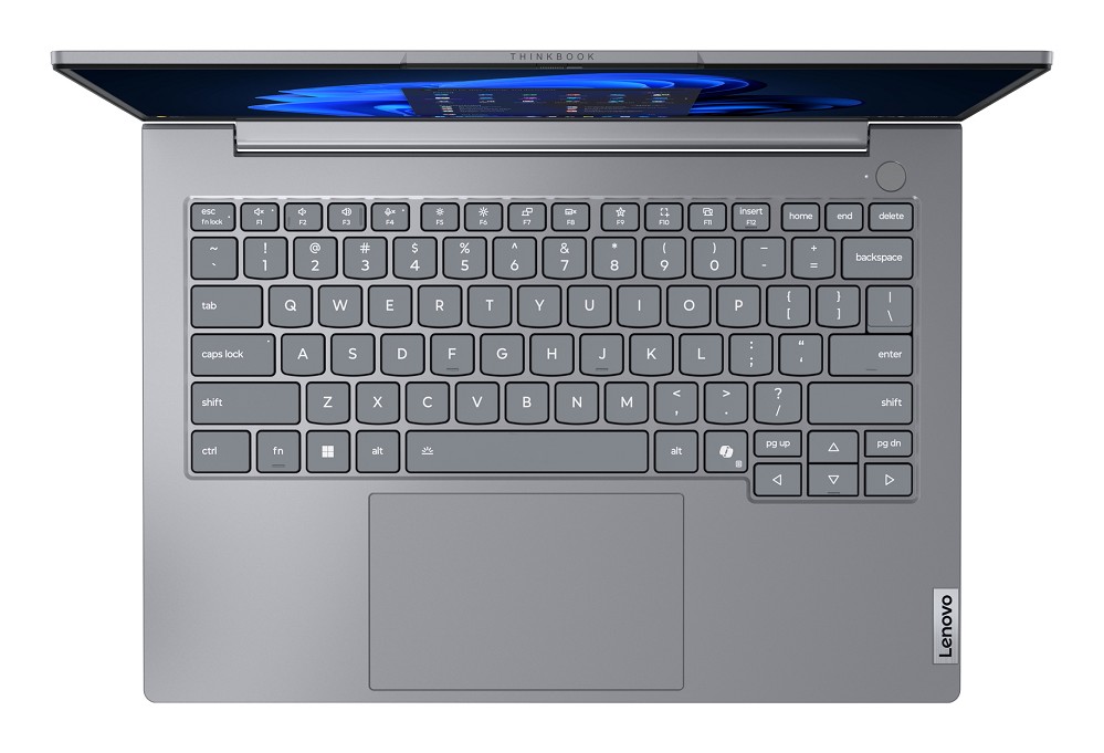 Lenovo ThinkBook 14 G9 AHP, 14", AMD Ryzen 5 220, 32 GB RAM, vorn links