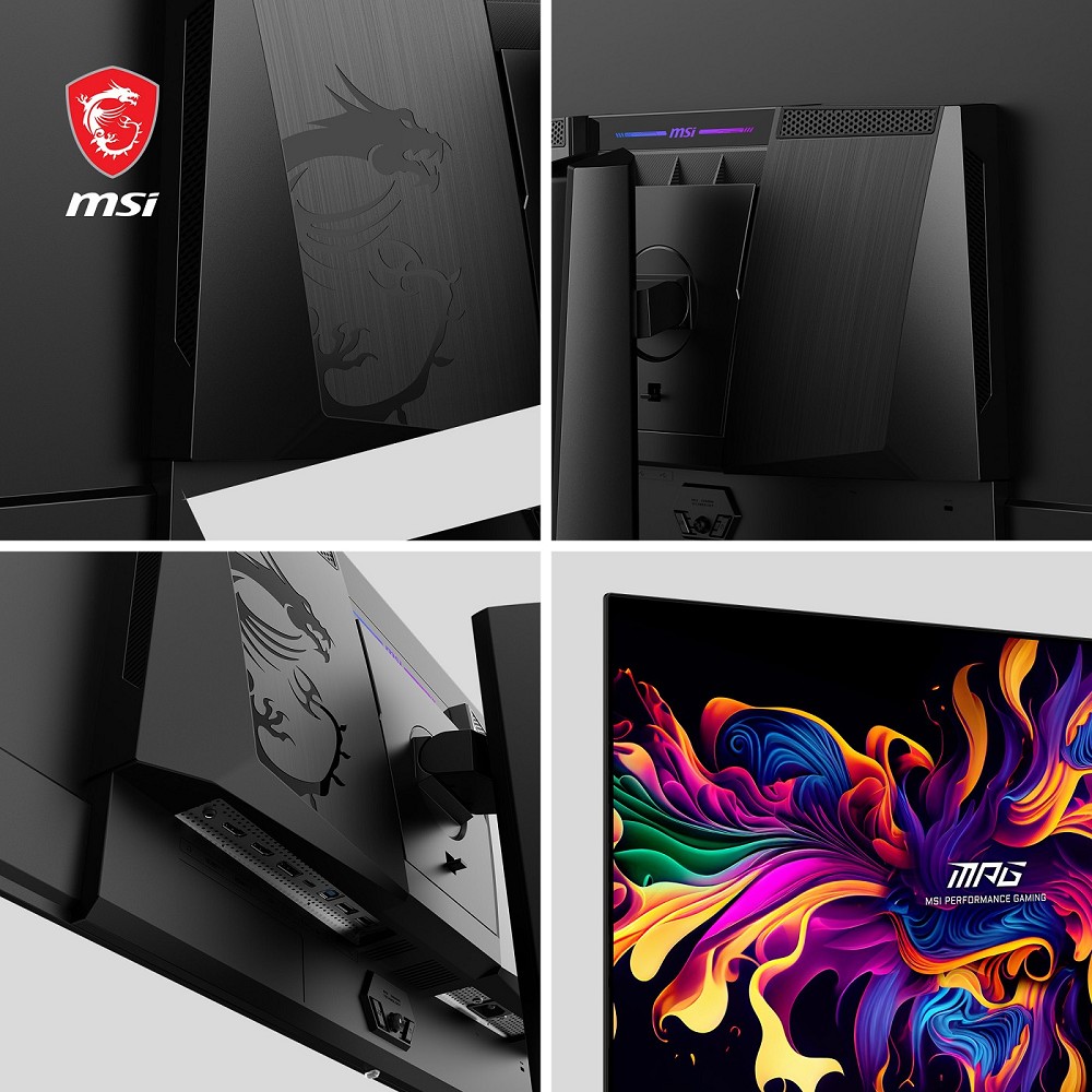 MSI MPG 271QRXDE QD-OLED Computerbildschirm 67,3 c rechts