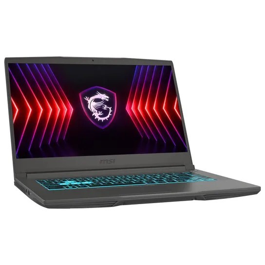 MSI Thin 15 B13UC-3475NN - 15,6", Intel Core i5-13420H, 16 G hinten