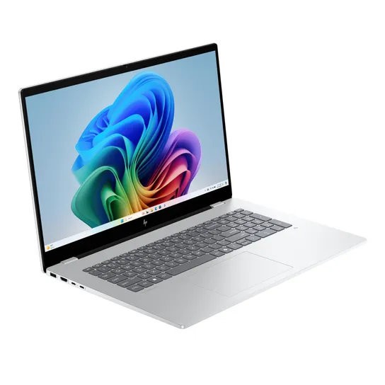 HP OmniBook 7 – 17,3", Intel Core Ultra 7 258V, 32 hinten