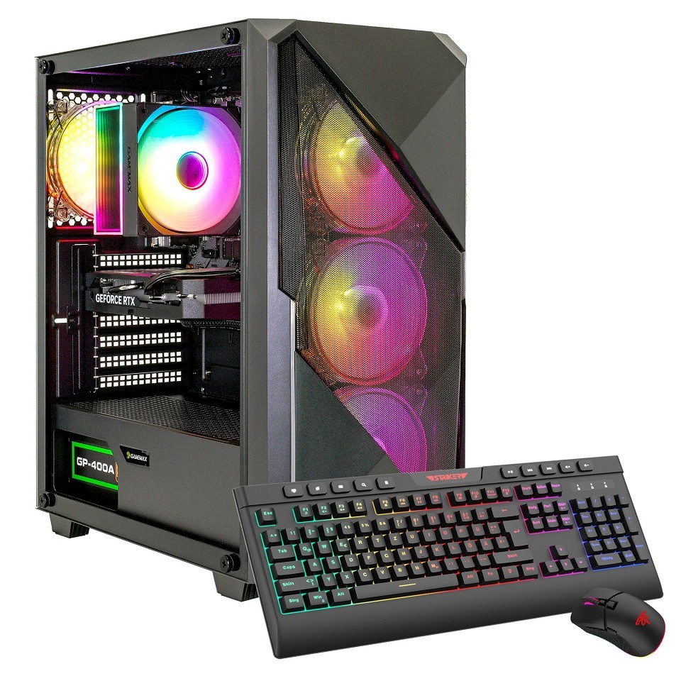 GAMEMAX Striker 8016 Ryzen 5 5500 16GB 480GB SSD R