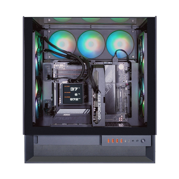 COUGAR OmnyX BK 8078 Gaming-PC, Ryzen 7 9700X, 32GB RAM, 2TB hinten