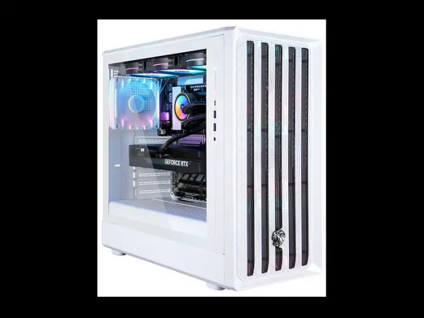 GAMEMAX CLAW WH 8115 Gaming-PC, Ryzen 7 9700X, 32GB RAM, 1TB hinten