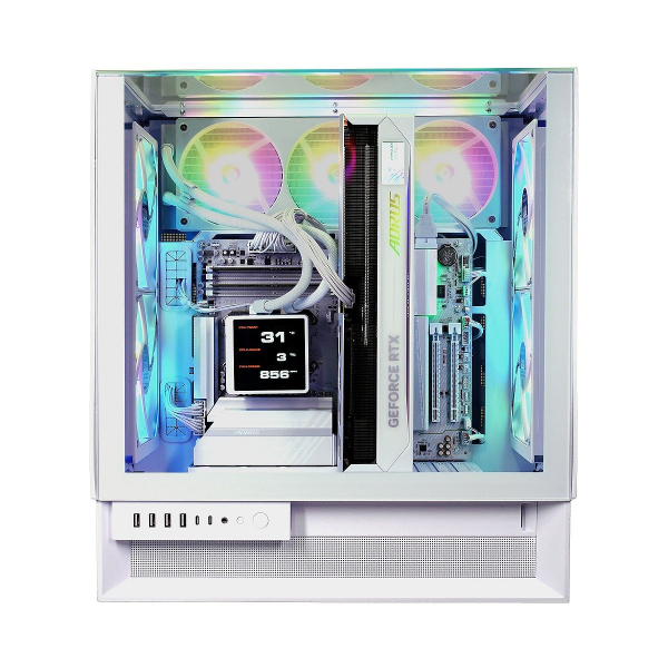 COUGAR OmnyX WT 8151 Gaming-PC, Ryzen 9 9950X3D, 64GB RAM, 2 hinten