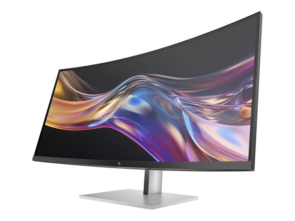 HP 738pu - Series 7 Pro - LED-Monitor - gebogen - hinten