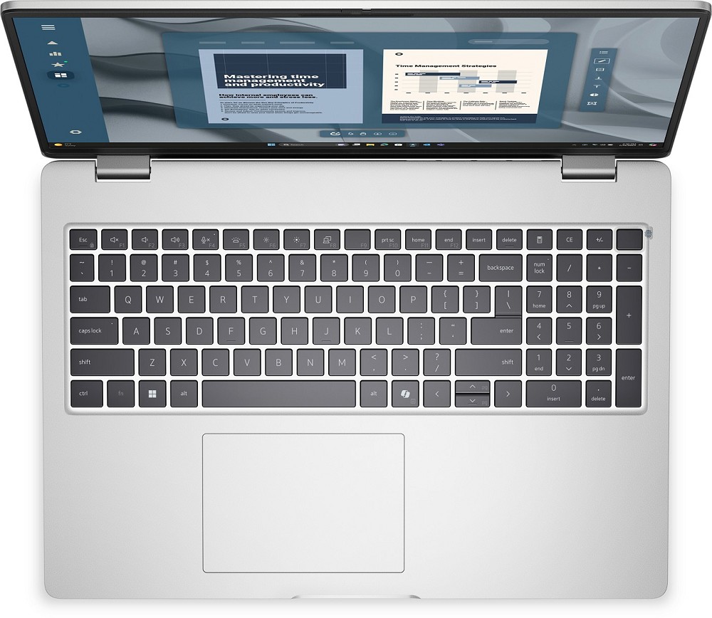 DELL Pro 16 PC16255 AMD Ryzen AI 5 340 Laptop 40,6 rechts