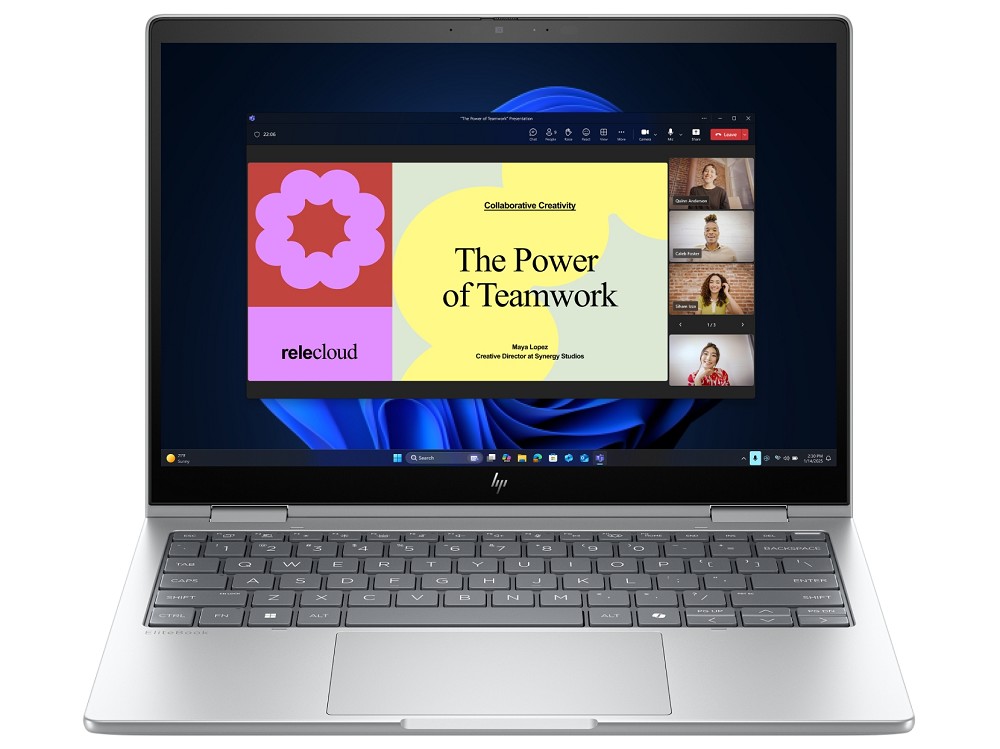 HP EliteBook 8 Flip G1i 13 - 13,3", Intel Core Ultra 5 225U, hinten