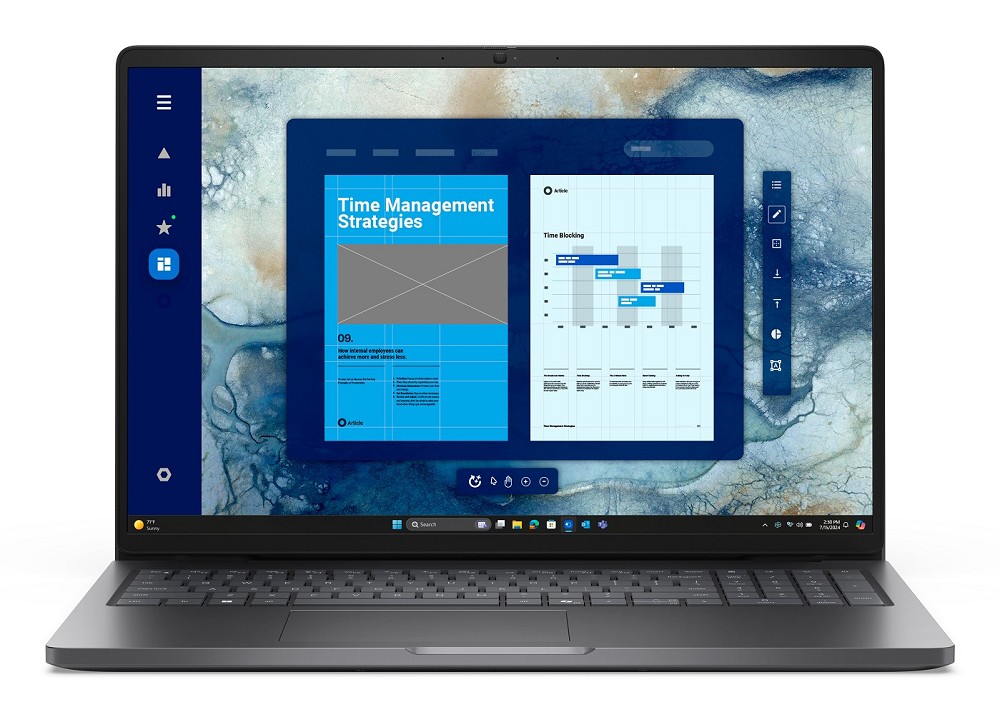 DELL Pro 16 PC16250 Intel Core Ultra 5 225U Laptop