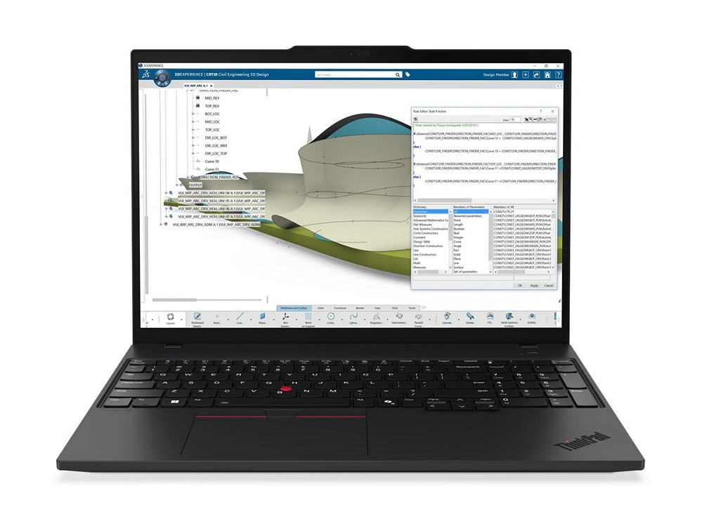 Lenovo ThinkPad P16s Gen 4 – 16", AMD Ryzen AI 7 PRO 350, 48 GB R 617