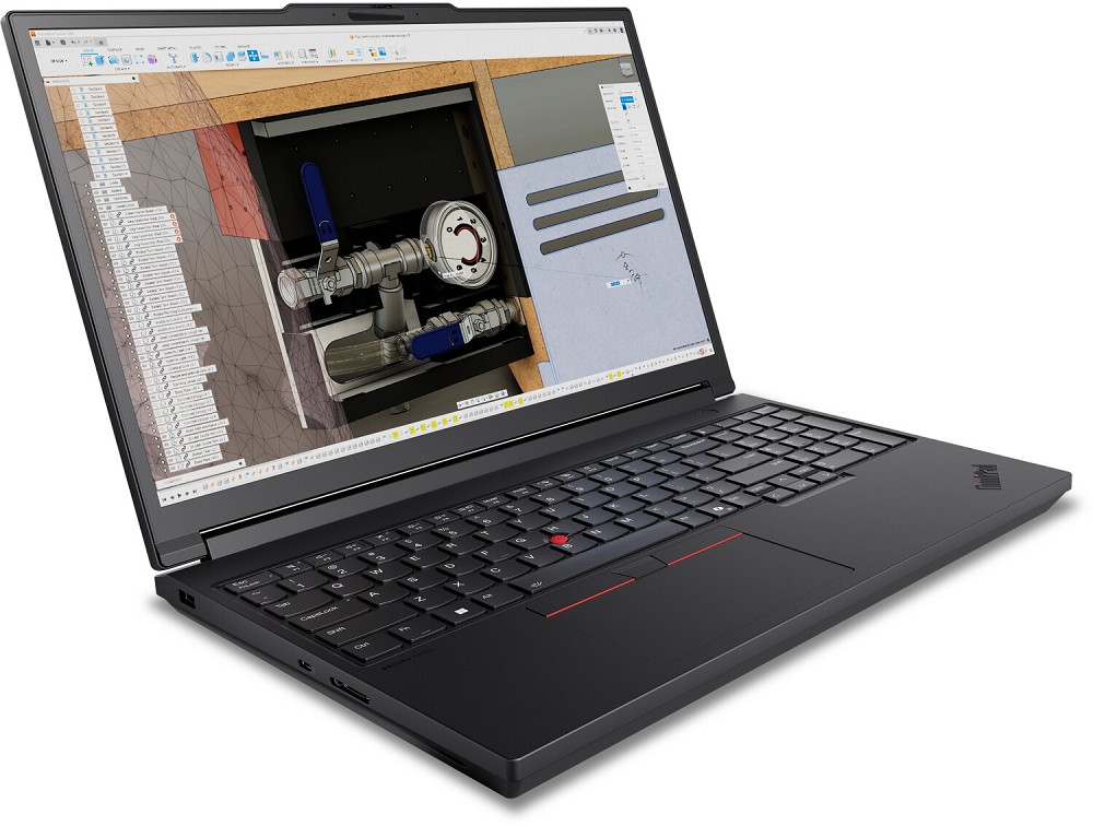 Lenovo ThinkPad P16 Gen 3, 16", Intel Core Ultra 9 275HX, 96 vorn links