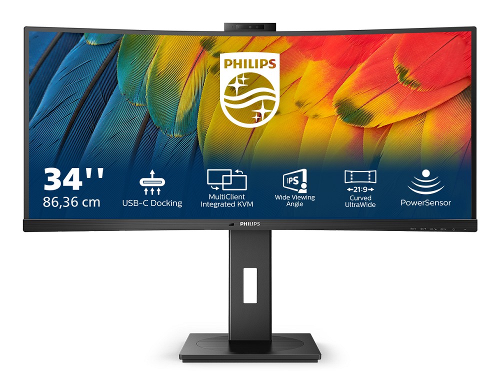Philips 34B1U5600CH - 5000 Series - LED-Monitor - links