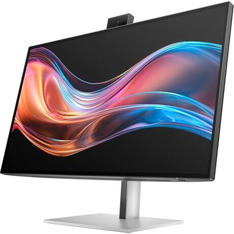 HP Serie 7 Pro 27 Zoll 4K-Konferenzmonitor – 727pm links