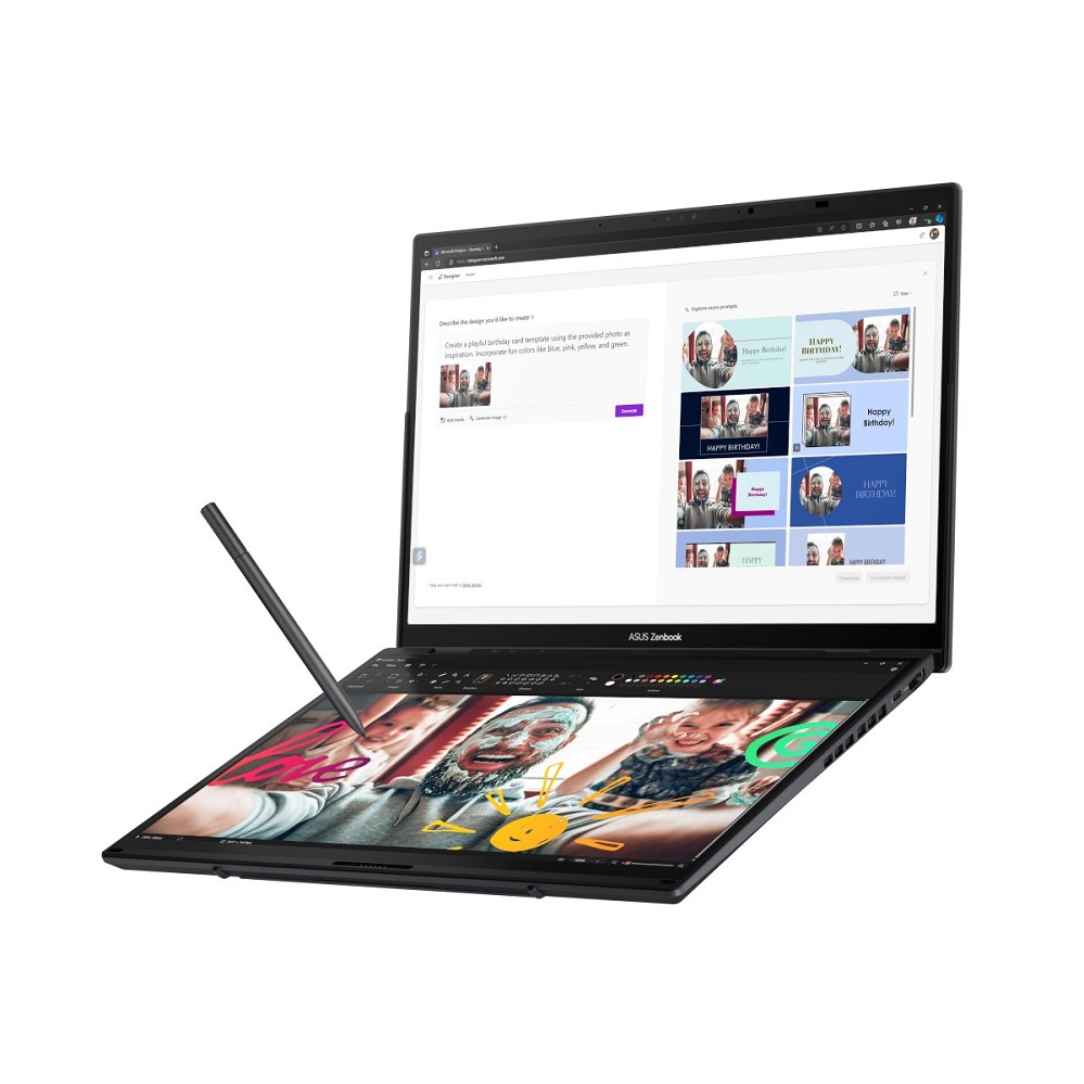 ASUS Zenbook Duo UX8406CA-QL055W – 14" Touch, Inte links
