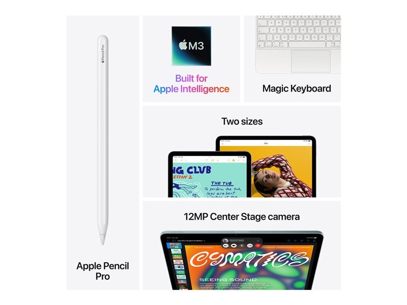 Apple 11-inch iPad Air M3 Wi-Fi - Tablet - 256 GB innen