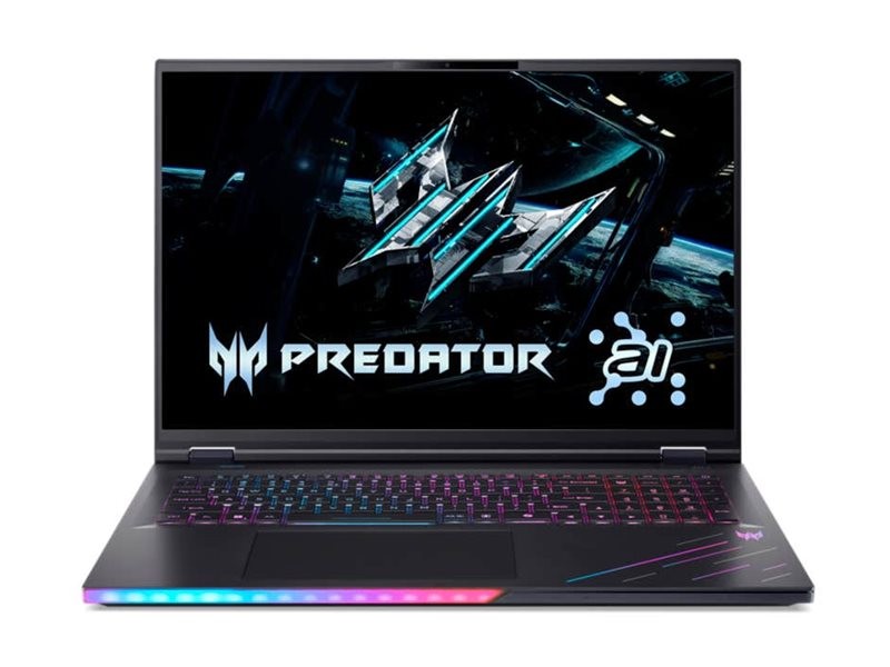 Acer Predator Helios 18 AI (PH18-73-93YX) - 18", I hinten