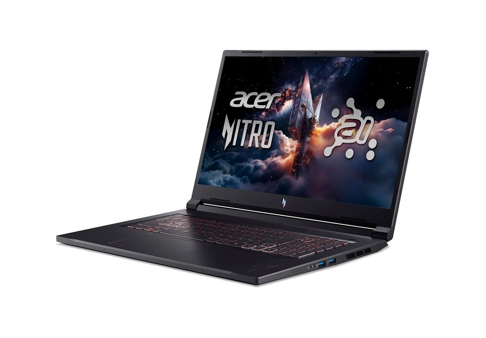 Acer Nitro V17, AMD Ryzen 7 260 bis 5,10 GHz, 16 G links