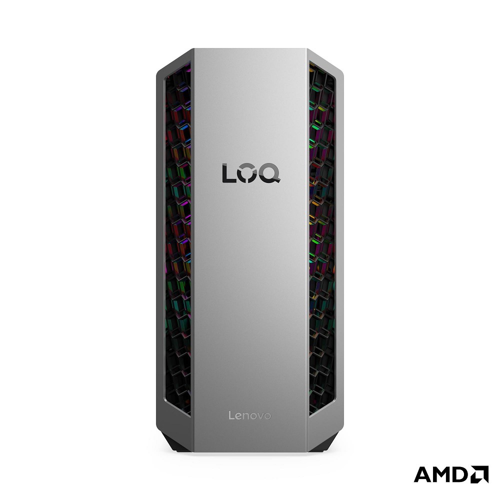 Lenovo LOQ Tower 26ADR10 (91DF000XGF) – AMD Ryzen hinten