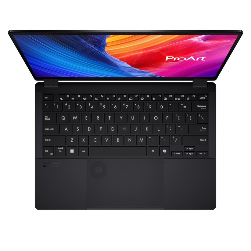 ASUS ProArt PX13 – 13,3", AMD Ryzen AI Max+ 395, 32 GB RAM,  hinten
