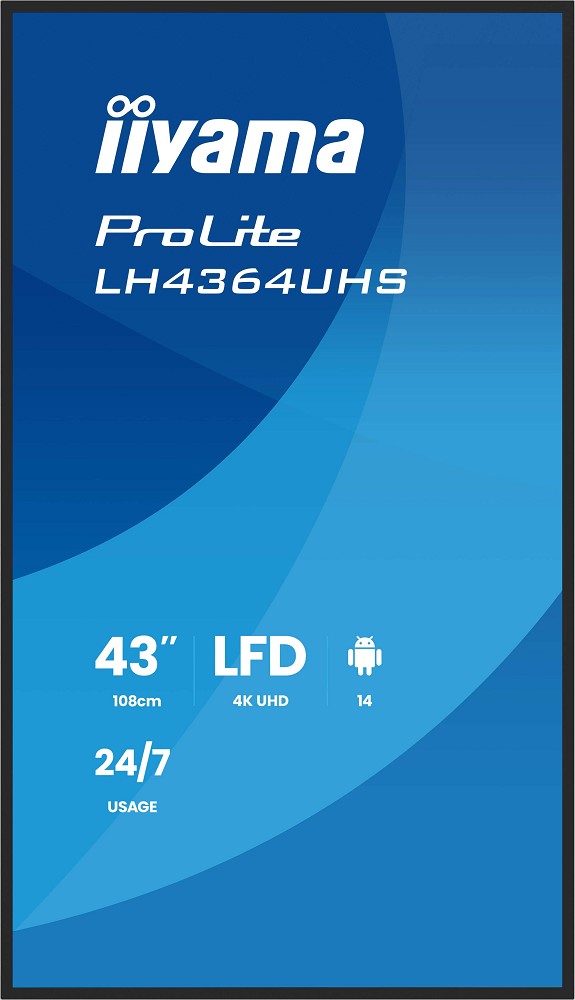 iiyama LH4364UHS-B1AG Signage-Display Digital Sign links