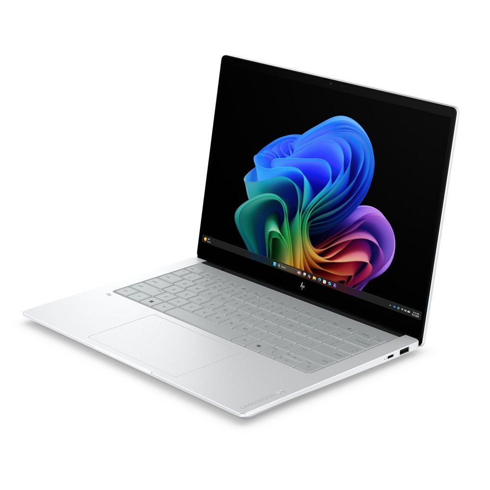 HP OmniBook X 14-ka0172ng, 14" 2K OLED Notebook, Intel Core  hinten