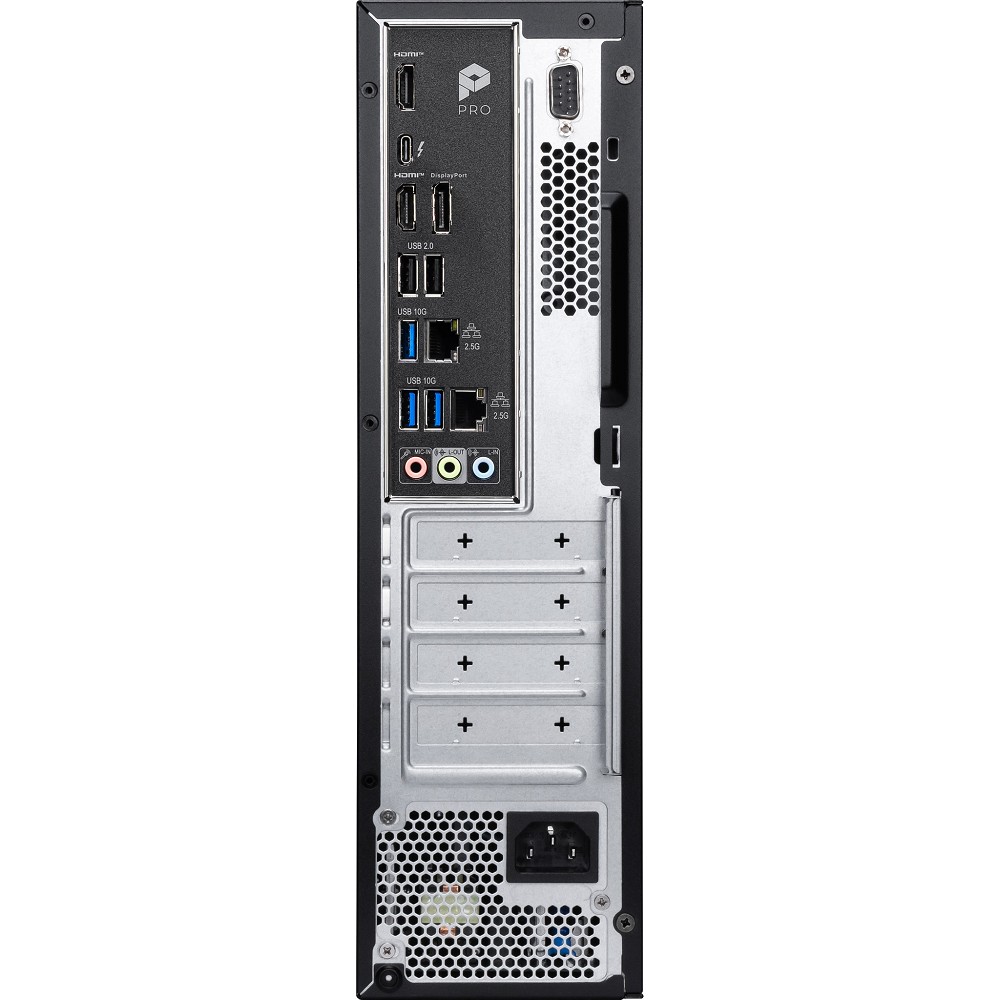 MSI Pro DP80 AI A2G-081XDE Intel Core Ultra 5 225 hinten