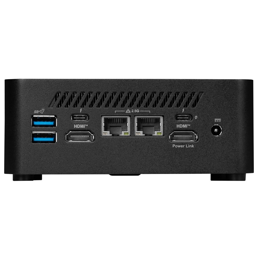 MSI Cubi NUC – Intel Core 7 150U, ohne RAM, ohne SSD, Window hinten