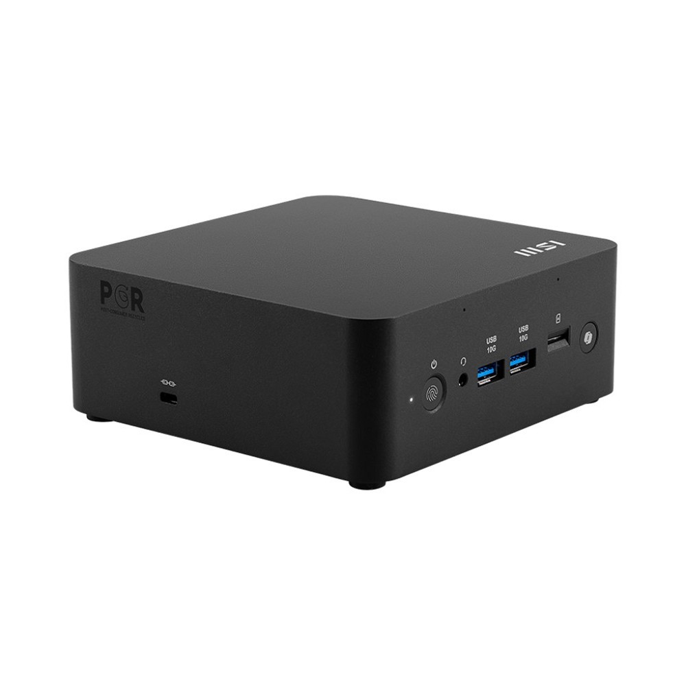 MSI Cubi NUC AI – Intel Core Ultra 7 155H, Barebone Mini-PC hinten