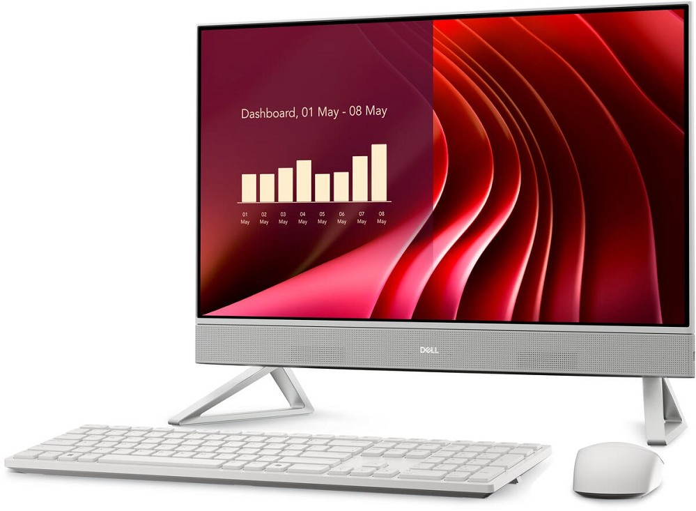 Dell 24 All-in-One Desktop, 23,8" FHD, Intel Core i5-1334U,  links