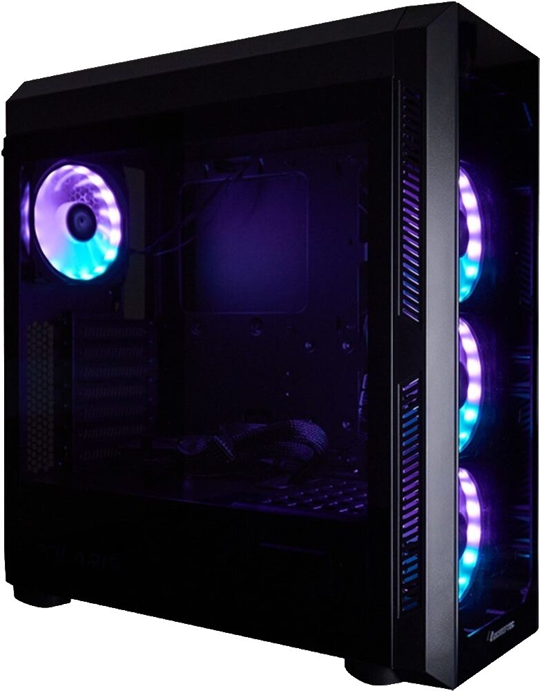 ONE GAMING Entry Gaming PC AO72 hinten