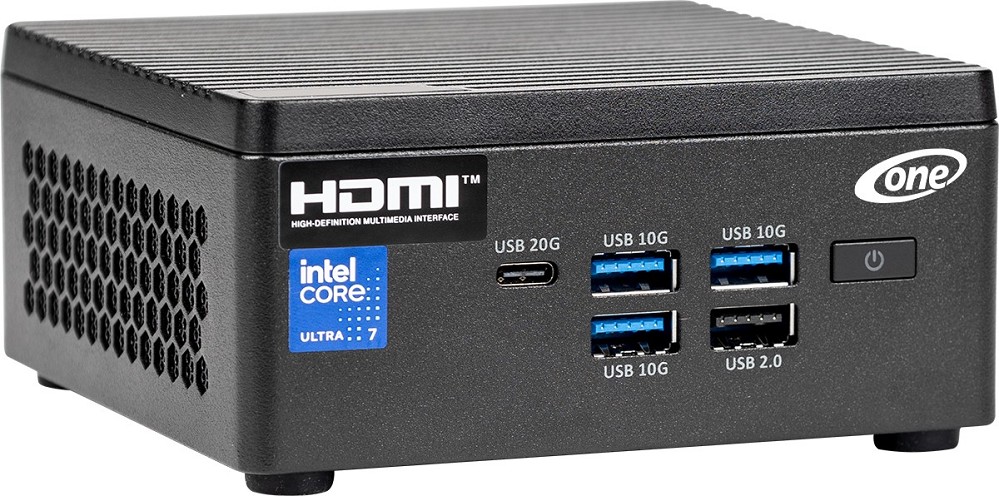 ONE Micro PC IO253 hinten