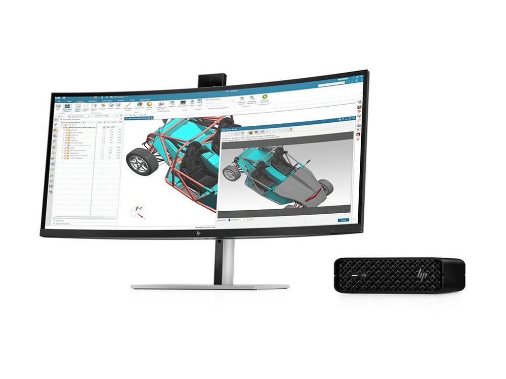 HP Workstation Z2 G1i - Mini - Core Ultra 7 265 2. hinten