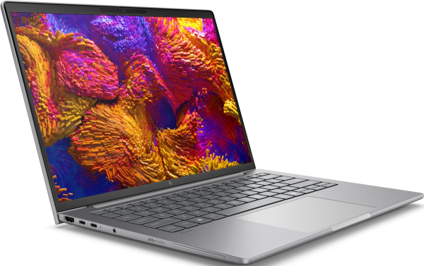 HP ZBook 8 G1as – 14", AMD Ryzen AI 9 HX PRO 375, hinten